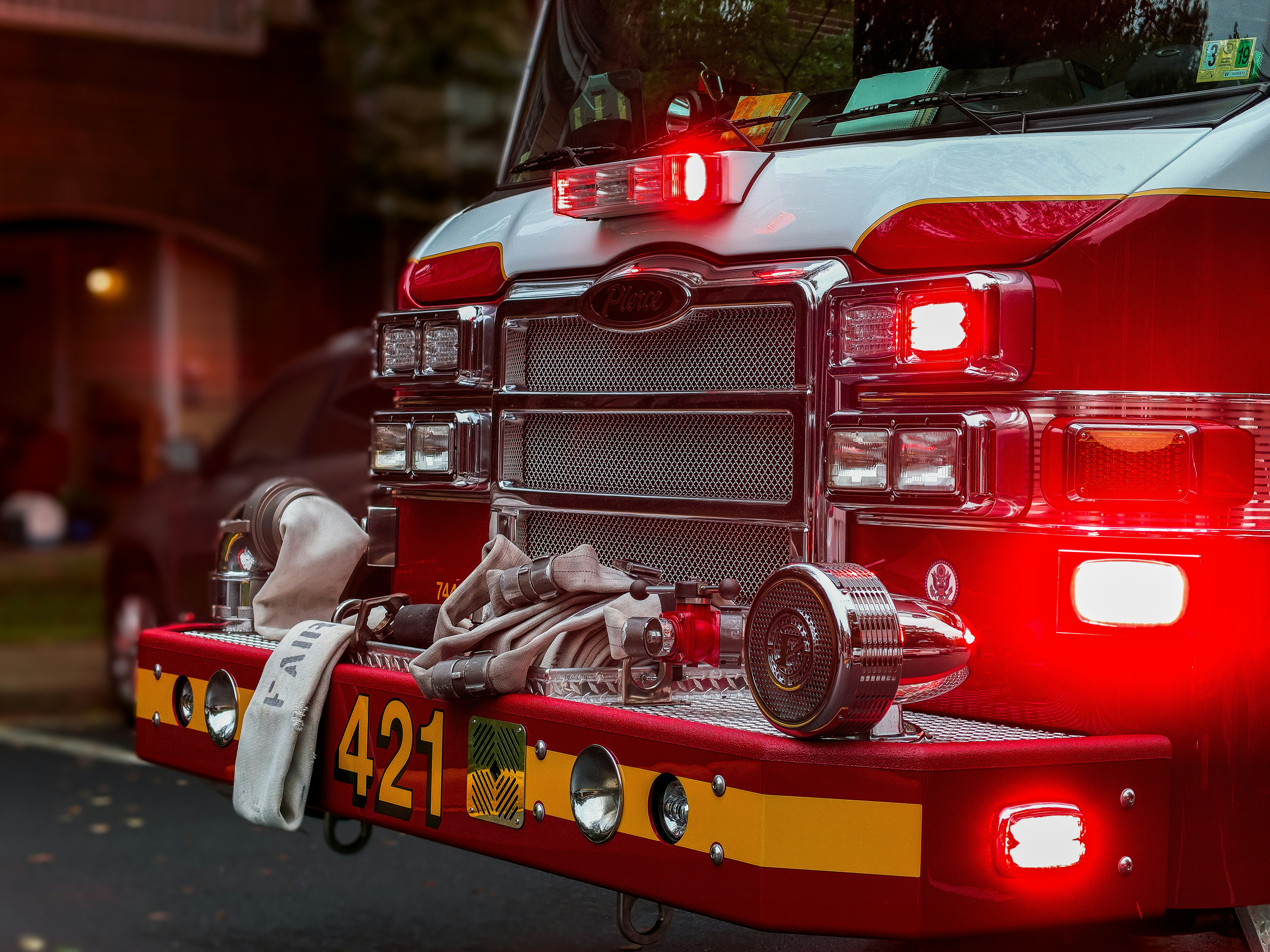 Fire Truck Emergency Response